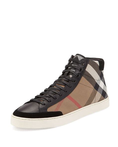 burberry schoen heren|men's high top burberry shoes.